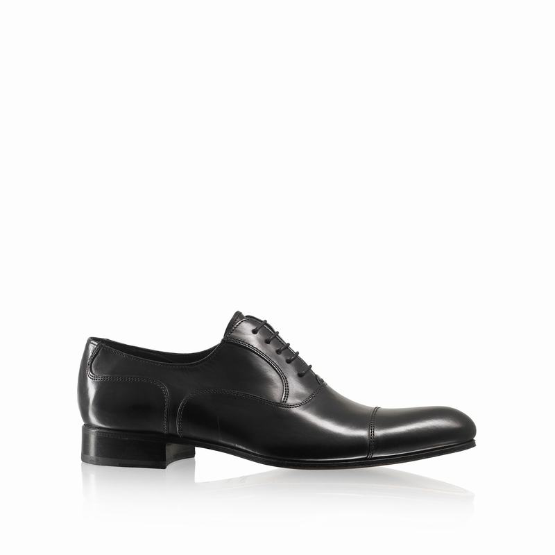Buty Sznurowane Russell And Bromley Chelsea Męskie Czarne | FPO6133DC