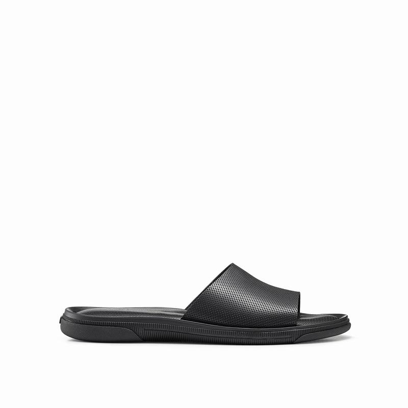 Klapki Russell And Bromley Air Męskie Czarne | HCQ9971PG