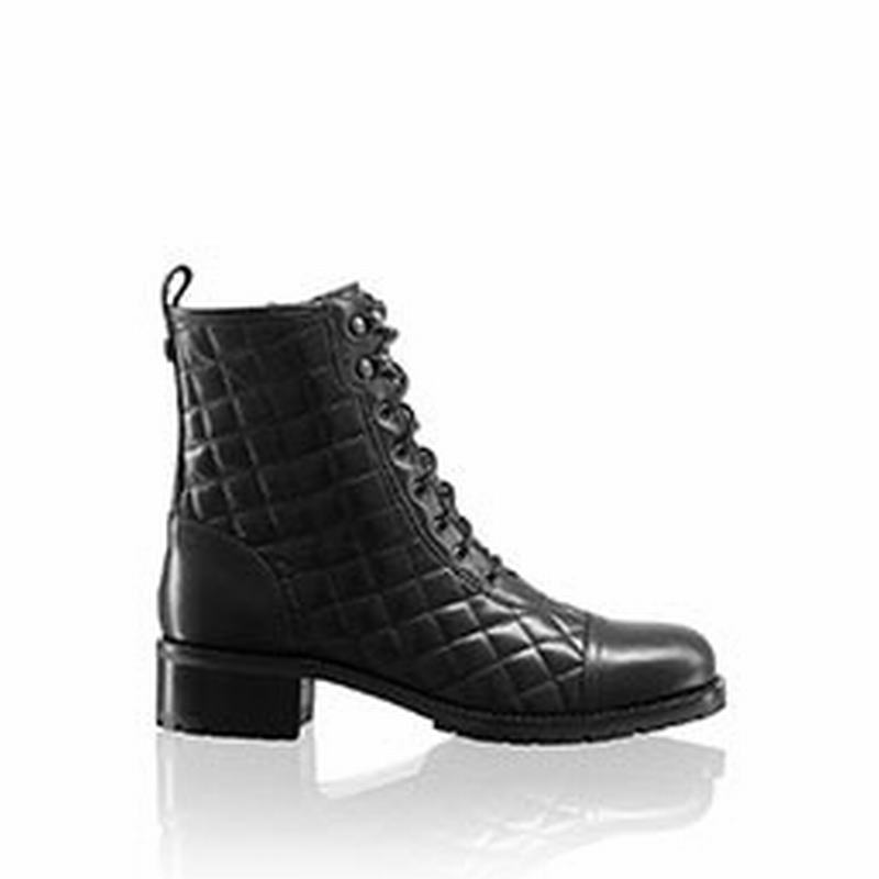 Kozaki Sznurowane Russell And Bromley Toughstuff Damskie Czarne | PUO10019GD