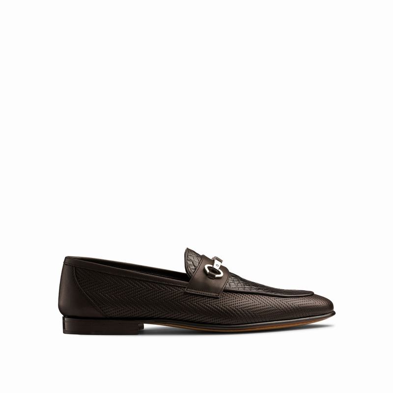 Mokasyny Russell And Bromley Cachet Męskie Brązowe | BHH2999UA