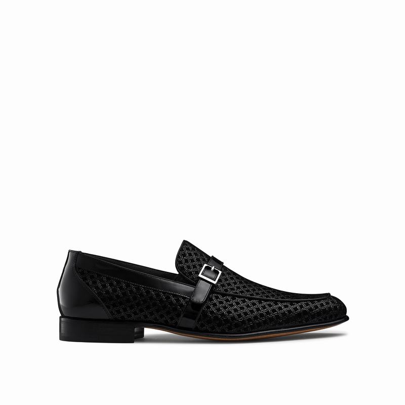 Mokasyny Russell And Bromley Charisma Męskie Czarne | DQP4637QG