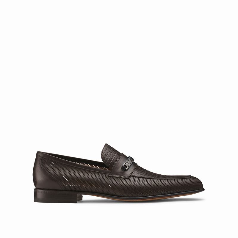 Mokasyny Russell And Bromley Conto Męskie Brązowe | YZZ9296IM