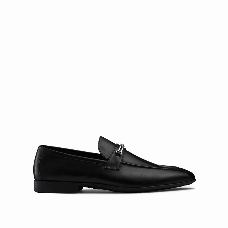 Mokasyny Russell And Bromley Duty Męskie Czarne | IHQ8287SF