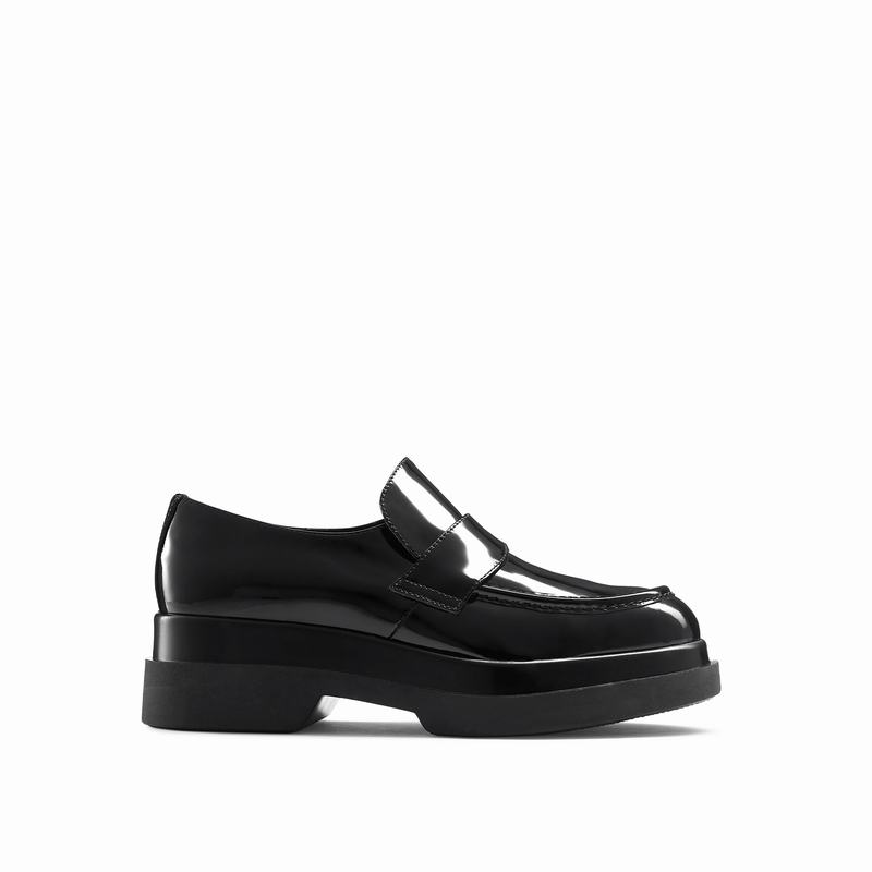 Mokasyny Russell And Bromley Geri Damskie Czarne | LAA3346ES