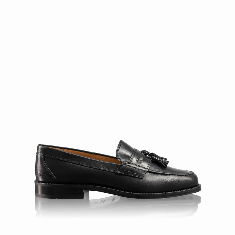 Mokasyny Russell And Bromley Keeble 3 Męskie Czarne | LAO5042OM