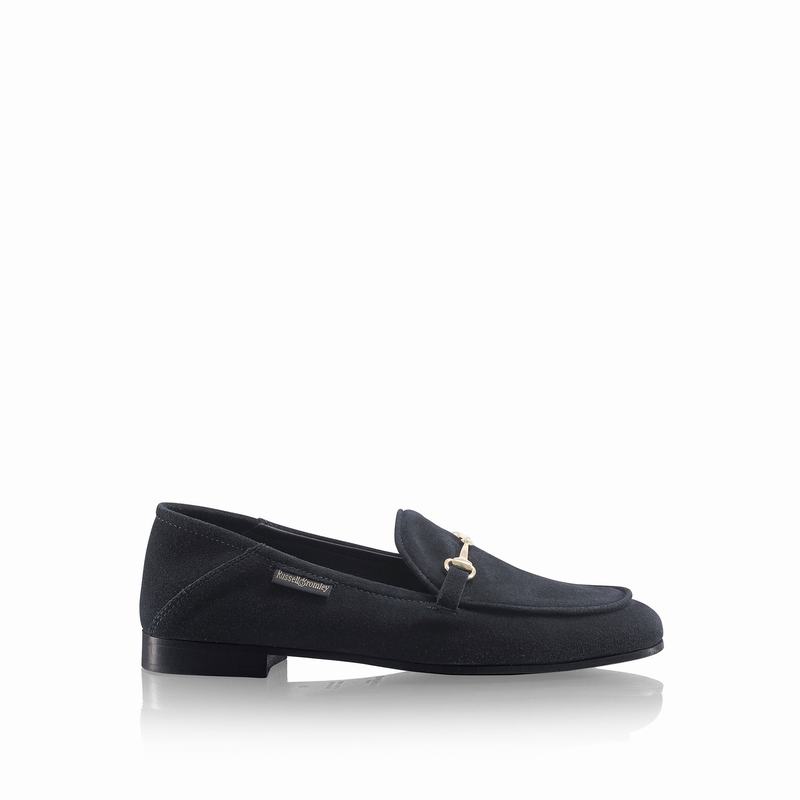 Mokasyny Russell And Bromley Loafer Damskie Granatowe | KCY8013KZ