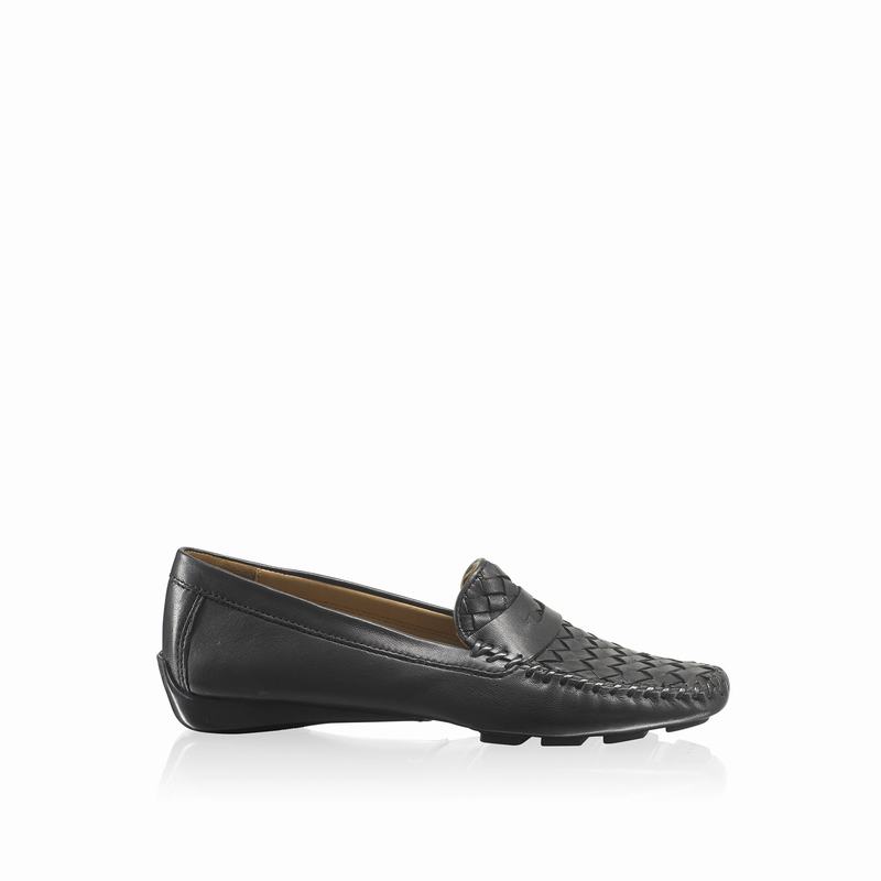 Mokasyny Russell And Bromley Petra Damskie Czarne | QOF1251JH