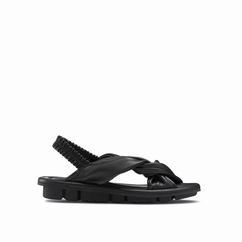 Sandały Russell And Bromley Blossom Damskie Czarne | IRF4718TF