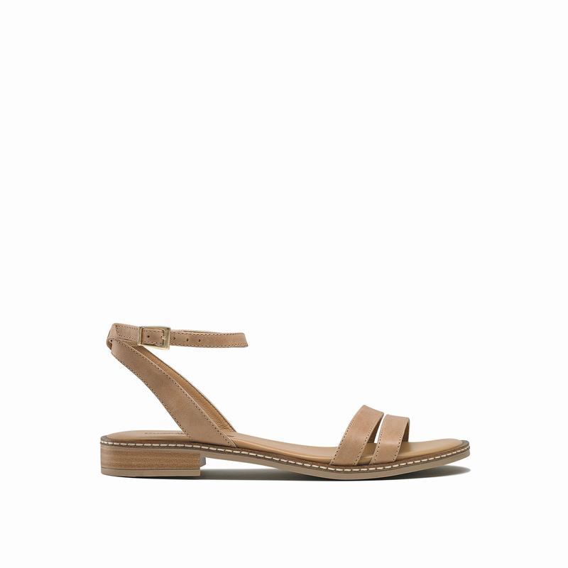 Sandały Russell And Bromley Brooklyn Damskie Brązowe | DHN9697HJ