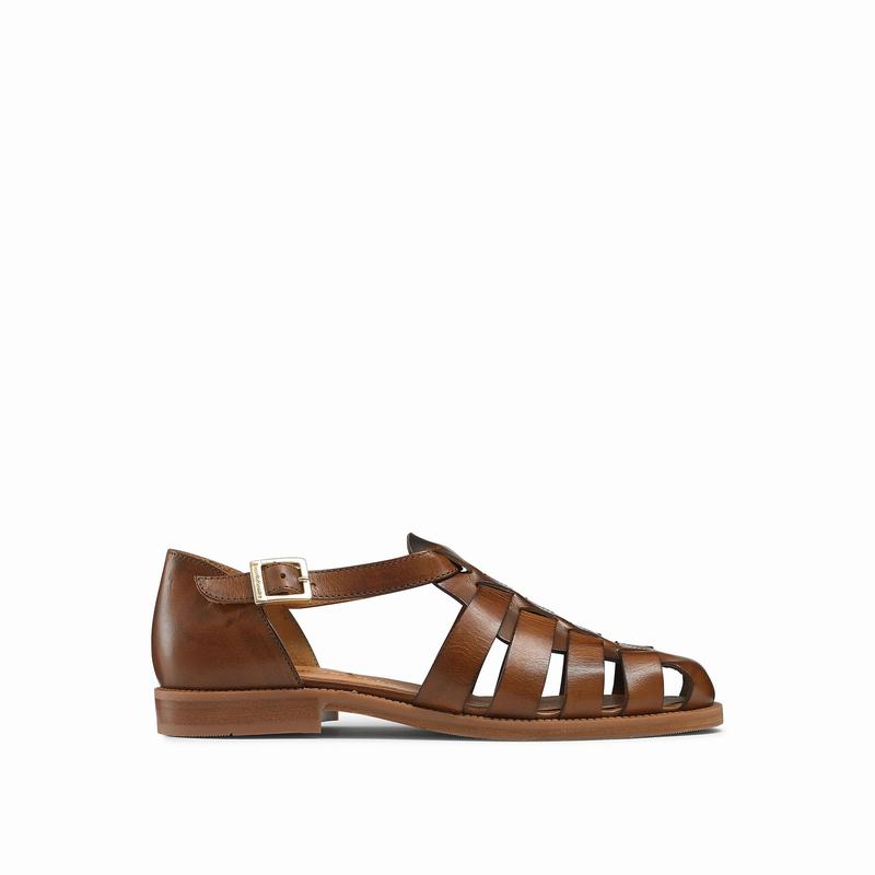 Sandały Russell And Bromley Siracuse Damskie Brązowe | CYA2954NX