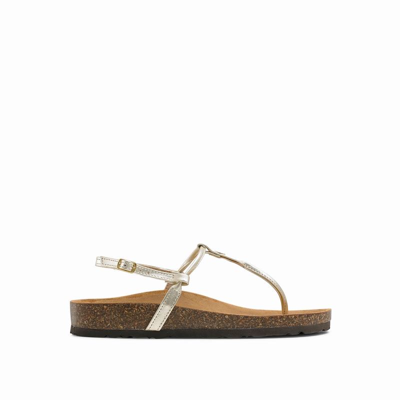 Sandały Russell And Bromley Teebird Damskie Metallic | MDD7465IZ