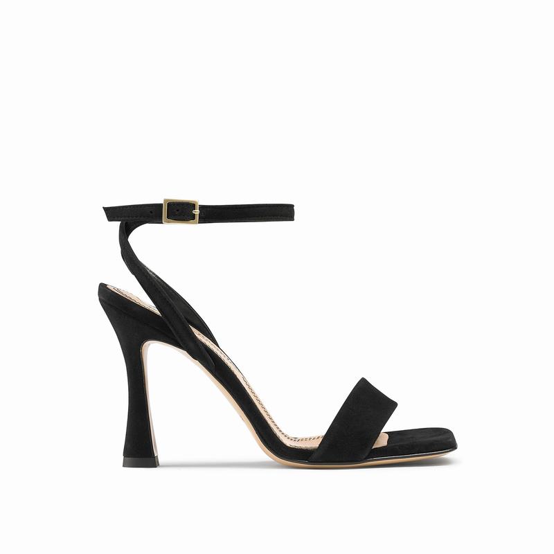 Sandały na Obcasie Russell And Bromley Cosmo Damskie Czarne | FLB9595HK
