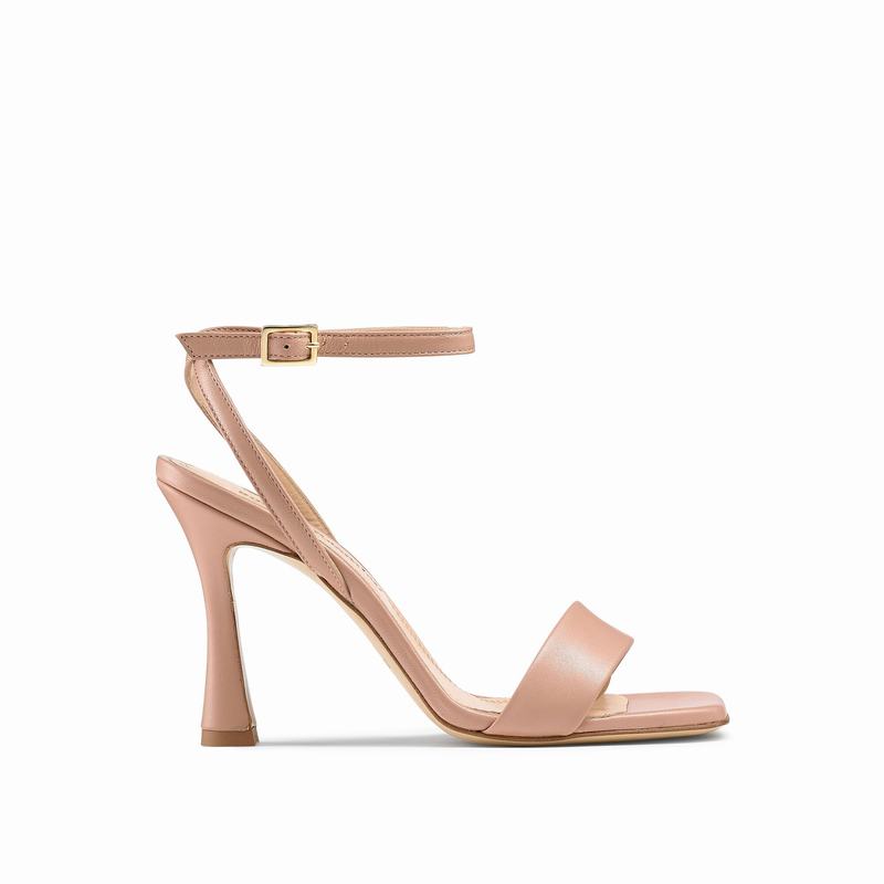 Sandały na Obcasie Russell And Bromley Cosmo Damskie Różowe | JKH6853UI