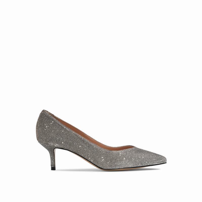Szpilki Russell And Bromley 55vcut Damskie Metallic | DKN4726YG