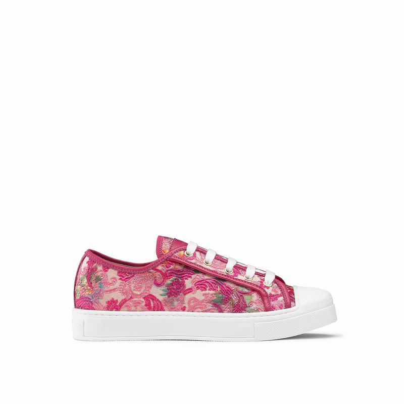 Trampki Niska Russell And Bromley Hampton Damskie Różowe | NSI3844IP