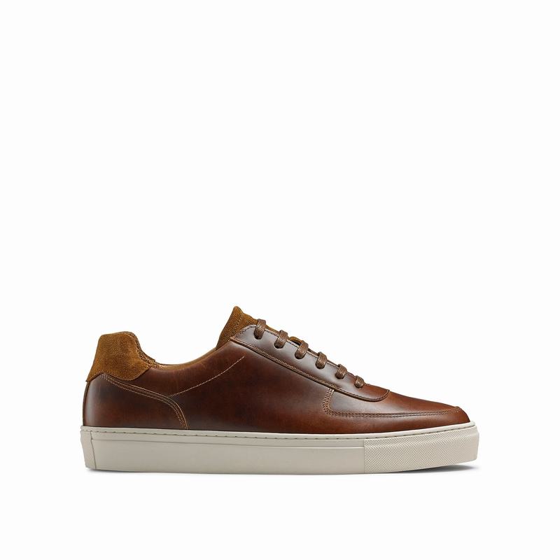 Trampki Niska Russell And Bromley Outfield Męskie Brązowe | MCH4428MH