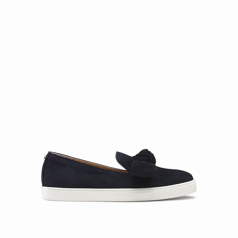 Trampki Slip On Russell And Bromley Casablanca Damskie Niebieskie | MFS6255CM