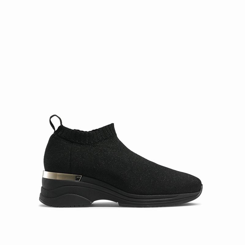 Trampki Slip On Russell And Bromley Fly By Damskie Czarne | GPG8367KF