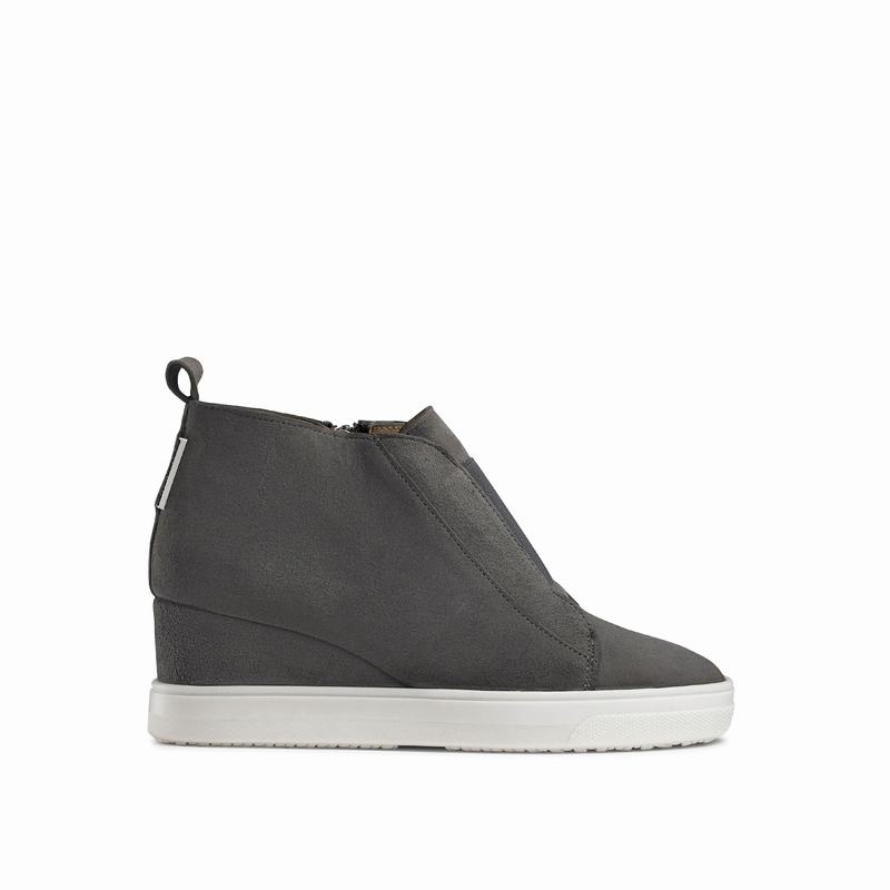 Trampki na Platformie Russell And Bromley Ready Set Damskie Szare | LKR3915KG