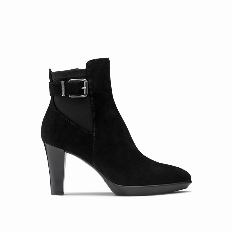 Trzewiki Russell And Bromley Raindrop Damskie Czarne | YUE9413UT